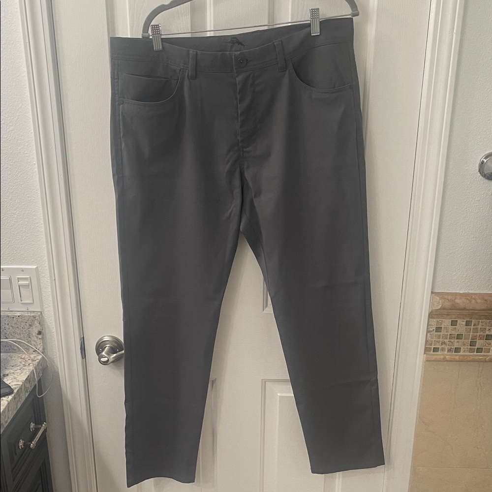 Tommy Bahama Dark Gray Chinos